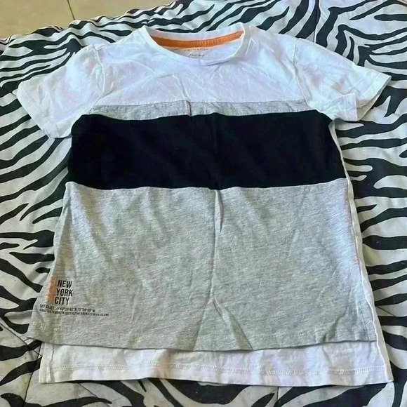 Black, Gray, & White Tee - Picture 1 of 3